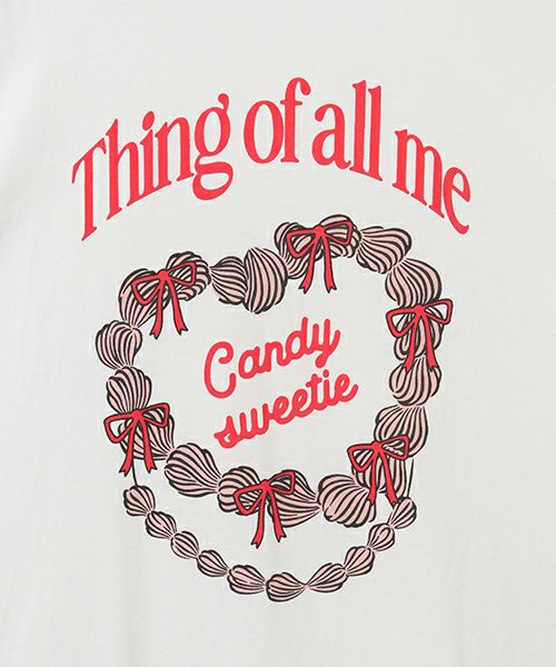 CANDY SWEETIE BIG BIG TEE | Candy Stripper（キャンディ