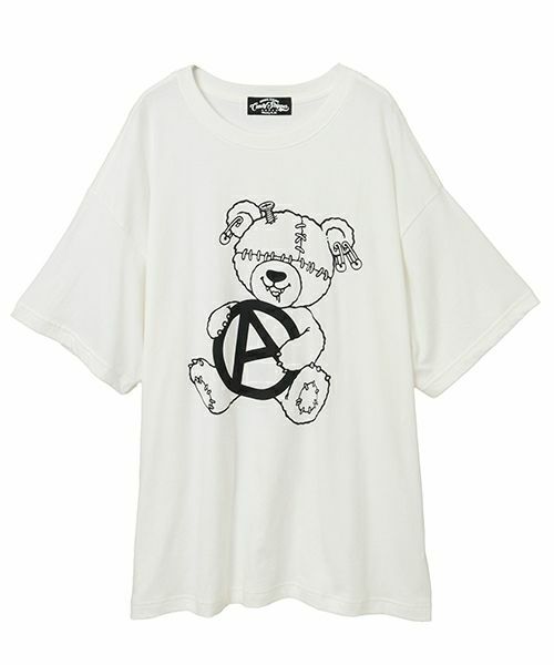 PATCH WORK BEAR BIG TEE | Candy Stripper（キャンディ ストリッパー