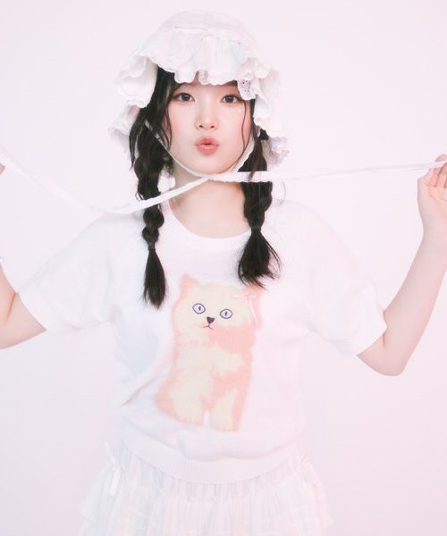 BABY FRILL HAT | Candy Stripper（キャンディ ストリッパー