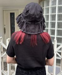 キャンディストリッパー　ハット　黒 最終値下げ！LACY BUCKET HAT キャンディストリッパー - メルカリ