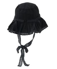 キャンディストリッパー　ハット　黒 BABY FRILL HAT | Candy Stripper（キャンディ ストリッパー