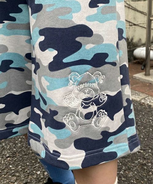 キャンディストリッパー　COMBINED WIDE EASY PANTS nanamica 