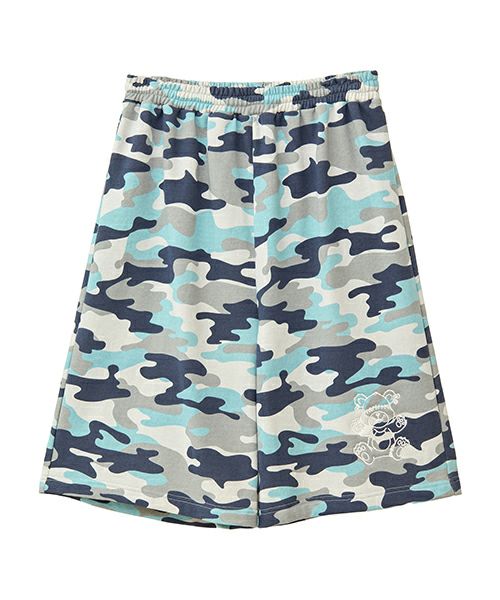 CAMOUFLAGE WIDE HALF PANTS | Candy Stripper（キャンディ