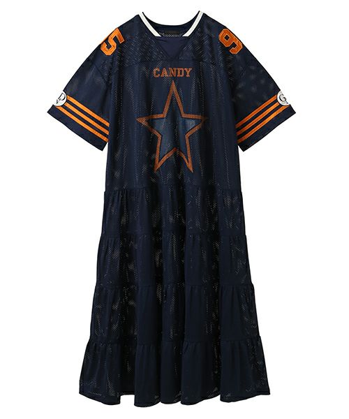 ONE PIECE 切り抜き　セット STAR FOOTBALL DOCKING ONE-PIECE | Candy Stripper（キャンディ
