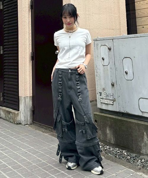 2WAY CARGO DENIM PANTS | Candy Stripper（キャンディ