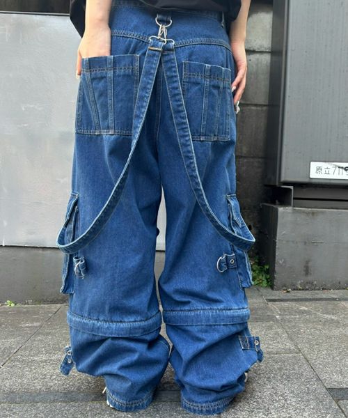 2WAY CARGO DENIM PANTS | Candy Stripper（キャンディ
