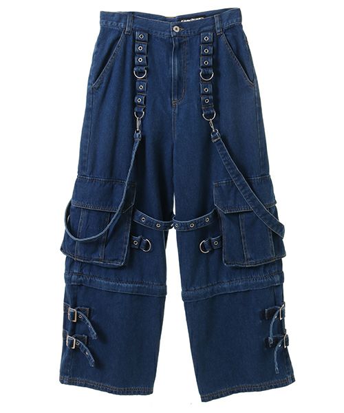 2WAY CARGO DENIM PANTS | Candy Stripper（キャンディ