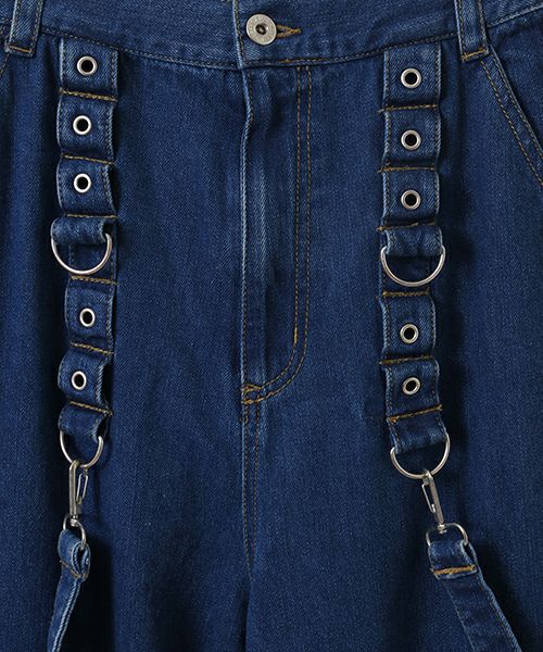 キャンディーストリッパー　2WAY CARGO DENIM PANTS 黒 キャンディーストリッパー 2WAY CARGO DENIM PANTS 黒 - メルカリ
