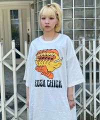 RUSH CHICK BIG BIG TEE | Candy Stripper（キャンディ ストリッパー