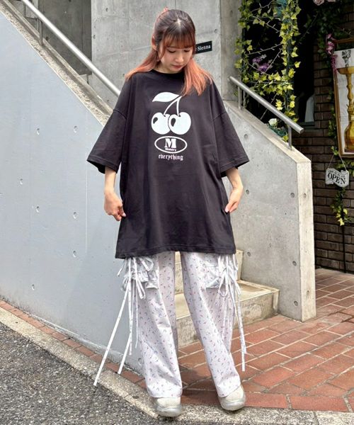 トップス Candy Stripper HELLO KITTYGAL BIG TEE CANDY SWEETIE BIG BIG TEE | Candy Stripper（キャンディ