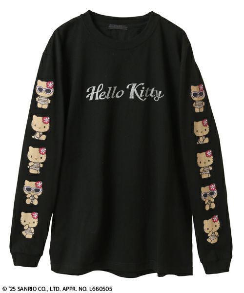 HELLO KITTY】GALS L/S TEE | Candy Stripper（キャンディ