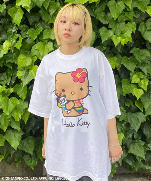 トップス Candy Stripper HELLO KITTYGAL BIG TEE HELLO KITTY】GAL BIG TEE | Candy Stripper（キャンディ