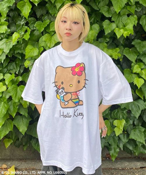 トップス Candy Stripper HELLO KITTYGAL BIG TEE HELLO KITTY】GAL BIG TEE | Candy Stripper（キャンディ
