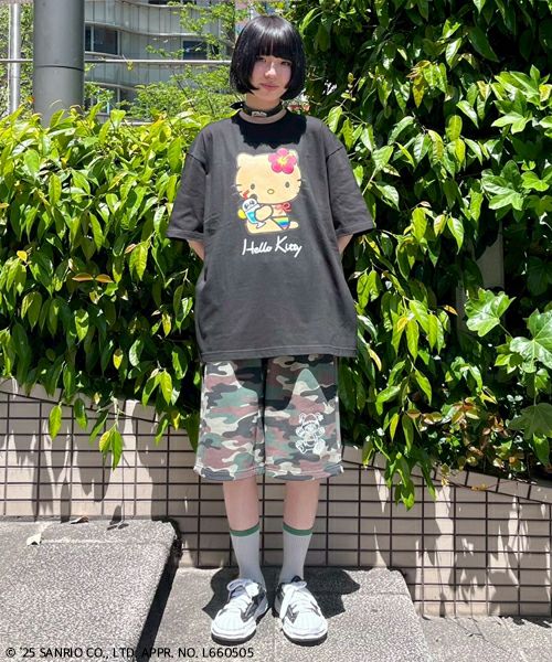 トップス Candy Stripper HELLO KITTYGAL BIG TEE HELLO KITTY】GAL BIG TEE | Candy Stripper（キャンディ