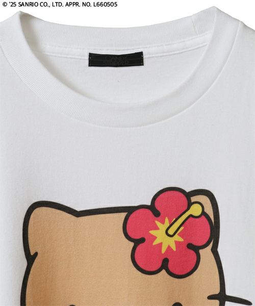 HELLO KITTY】GAL BIG TEE | Candy Stripper（キャンディ