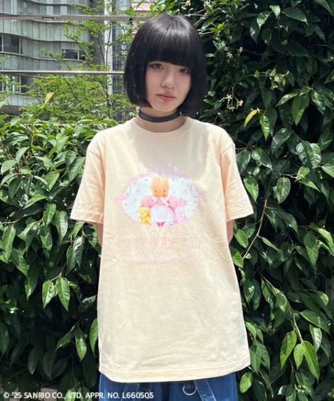 【MARRONCREAM】<br>CETTE JOLIE FILLE TEE