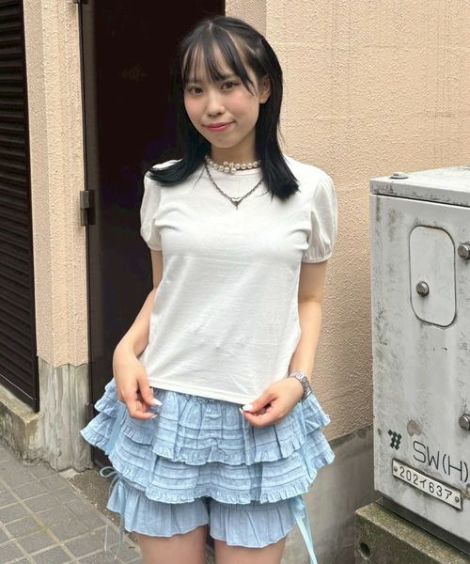 PUFF SLEEVE COMPACT TEE