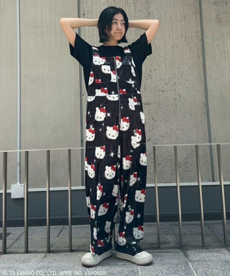 Candystripper ネコ柄　サロペット Candy Stripper（キャンディストリッパー）の「BABY KITTENS
