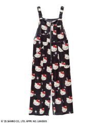HELLO KITTY】KILA KILA VELOUR SALOPETTE | Candy Stripper