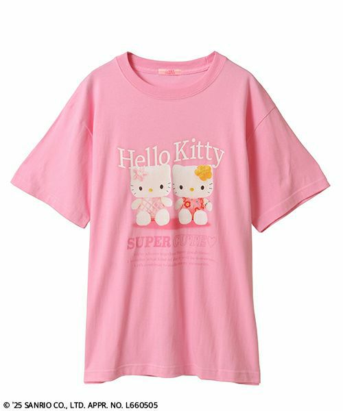 【未使用品】キャンディーストリッパー　ハローキティ　コラボTシャツ ハローキティとのコラボアイテムの先行予約スタート！ / CANDY STRIPPER