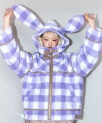 キャンディストリッパー　今季アウター　完売　新品未使用 BUNNY BOA JACKET | Candy Stripper（キャンディ ストリッパー