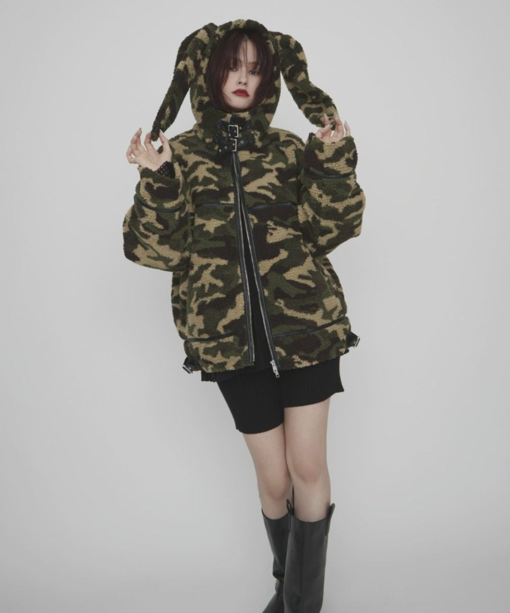 CandyStripper ボア ジャケット CND ELEPHANT BOA ANORAK | Candy Stripper（キャンディ