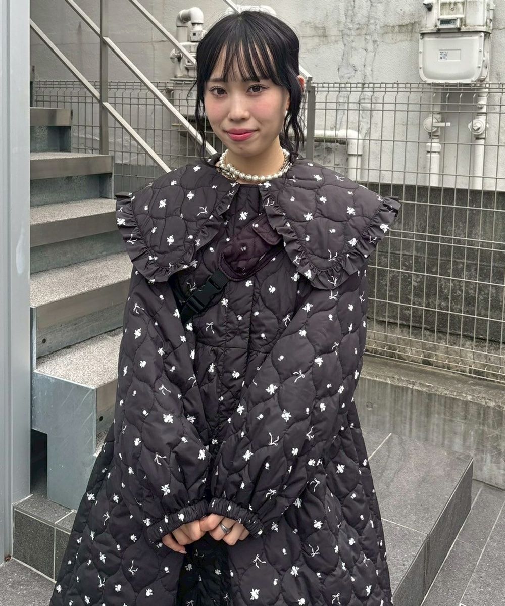 ⭐️未使用 Candy Stripper Lyrical Tiered Coat ⭐️未使用 Candy Stripper Lyrical Tiered Coat