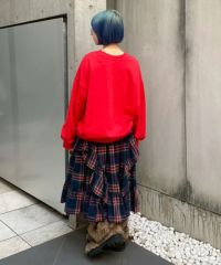 FRILL CHECK SKIRT | Candy Stripper（キャンディ ストリッパー