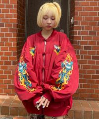 BURNING TIGER CHINA MA-1 | Candy Stripper（キャンディ ストリッパー