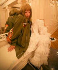 BURNING TIGER CHINA MA-1 | Candy Stripper（キャンディ ストリッパー