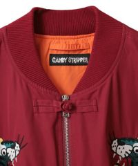 BURNING TIGER CHINA MA-1 | Candy Stripper（キャンディ ストリッパー