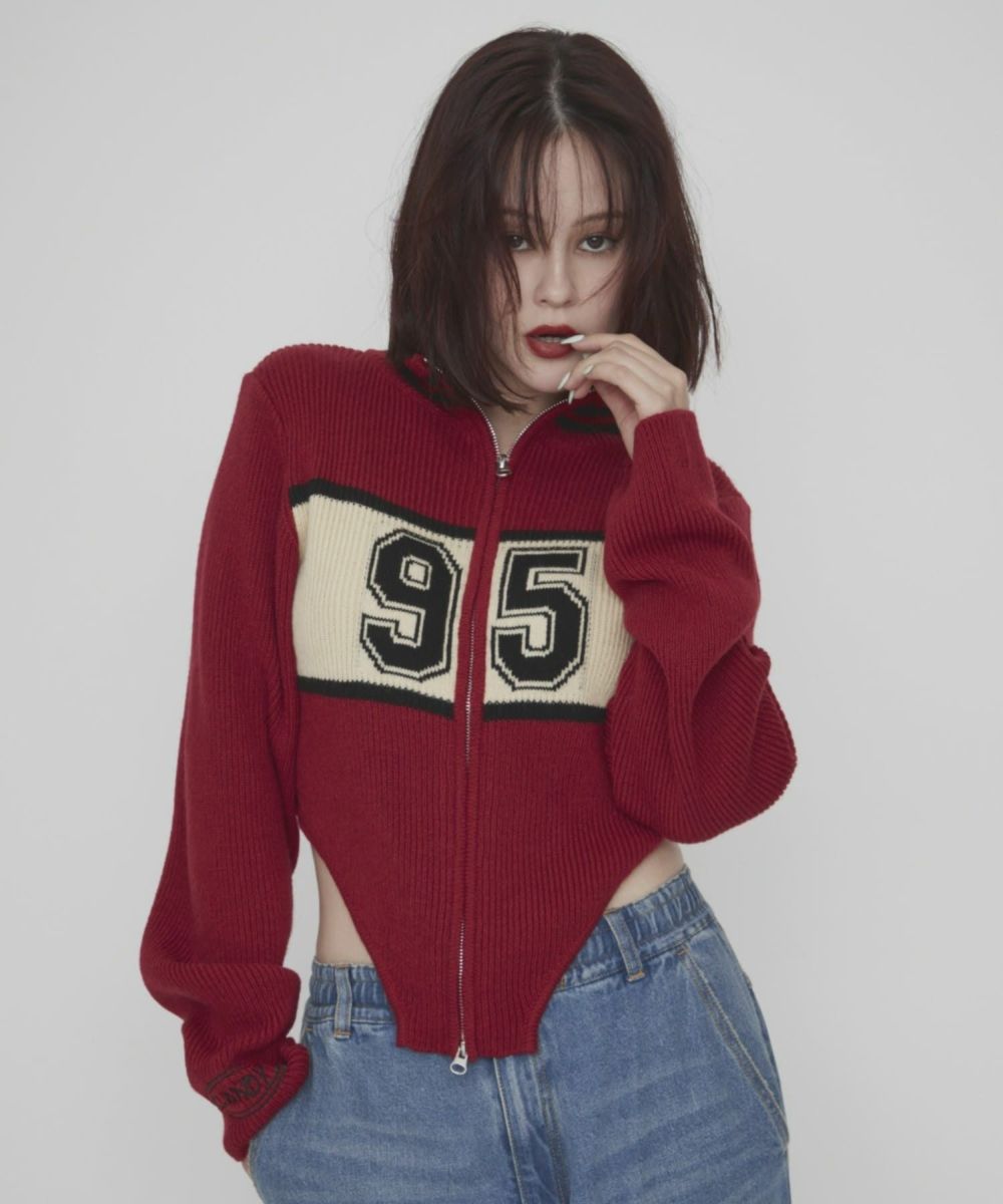 最終値下げ価格［新品タグ付]キャンスパニットM KNIT |Candy Stripper（キャンディ ストリッパー