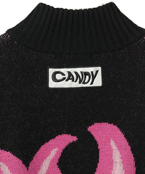 FIRE PATTERN KNIT JUMPER | Candy Stripper（キャンディ ストリッパー