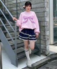 ☆★candy ribbonさま専用商品 ★☆ BIG RIBBON KNIT | Candy Stripper（キャンディ ストリッパー