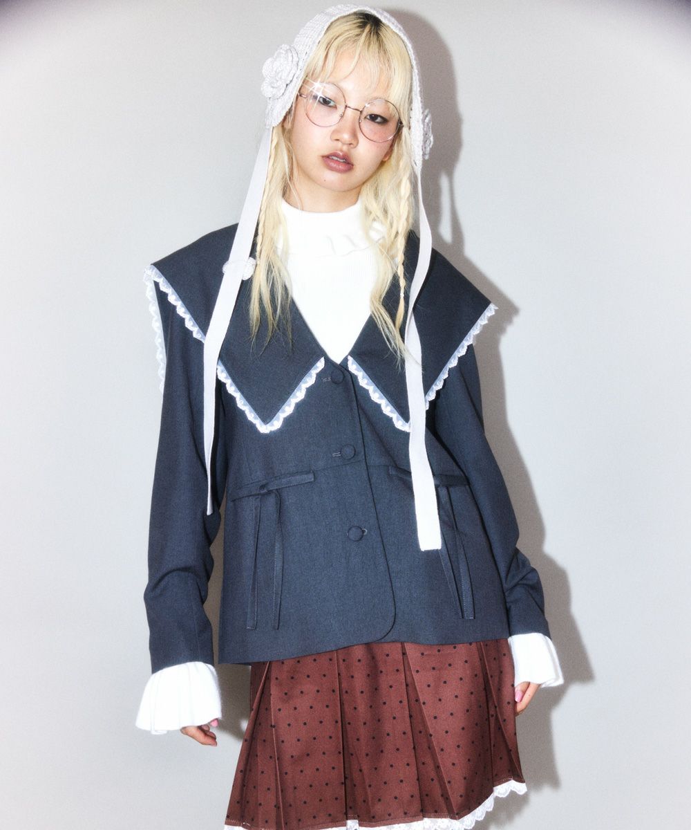 SAILOR COLLAR JACKET | Candy Stripper（キャンディ