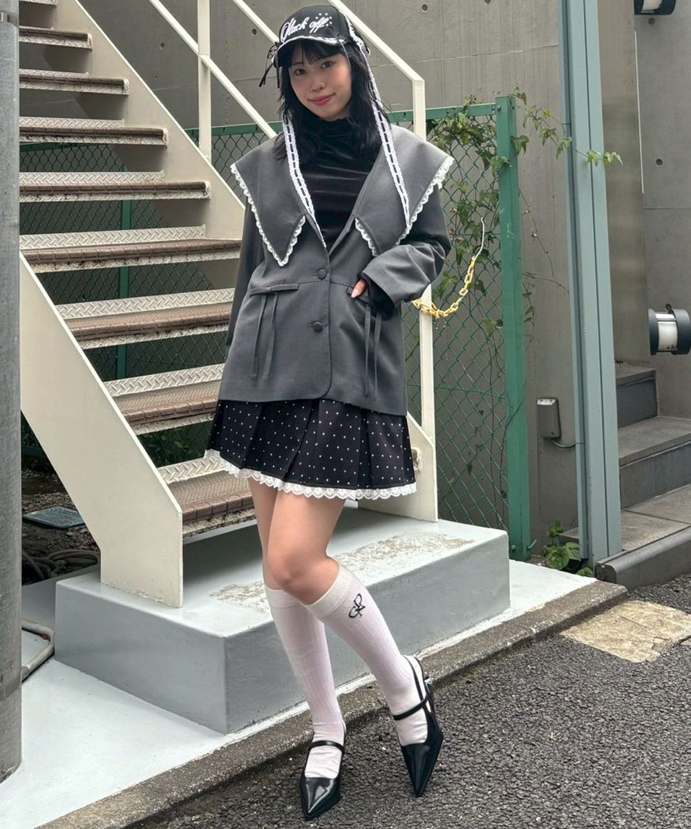 SAILOR COLLAR JACKET | Candy Stripper（キャンディ