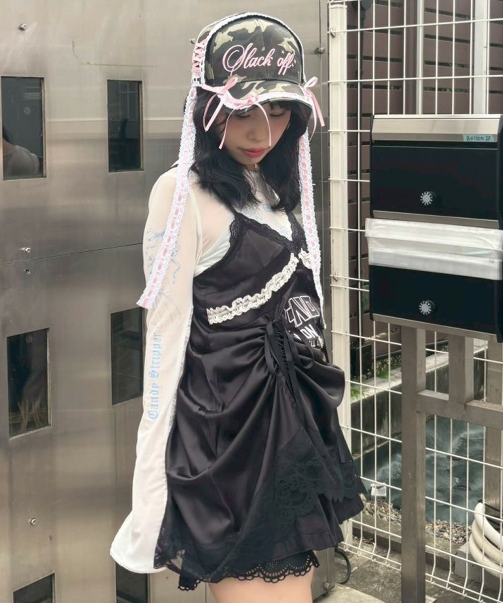 HEAD DRESS CAP | Candy Stripper（キャンディ ストリッパー