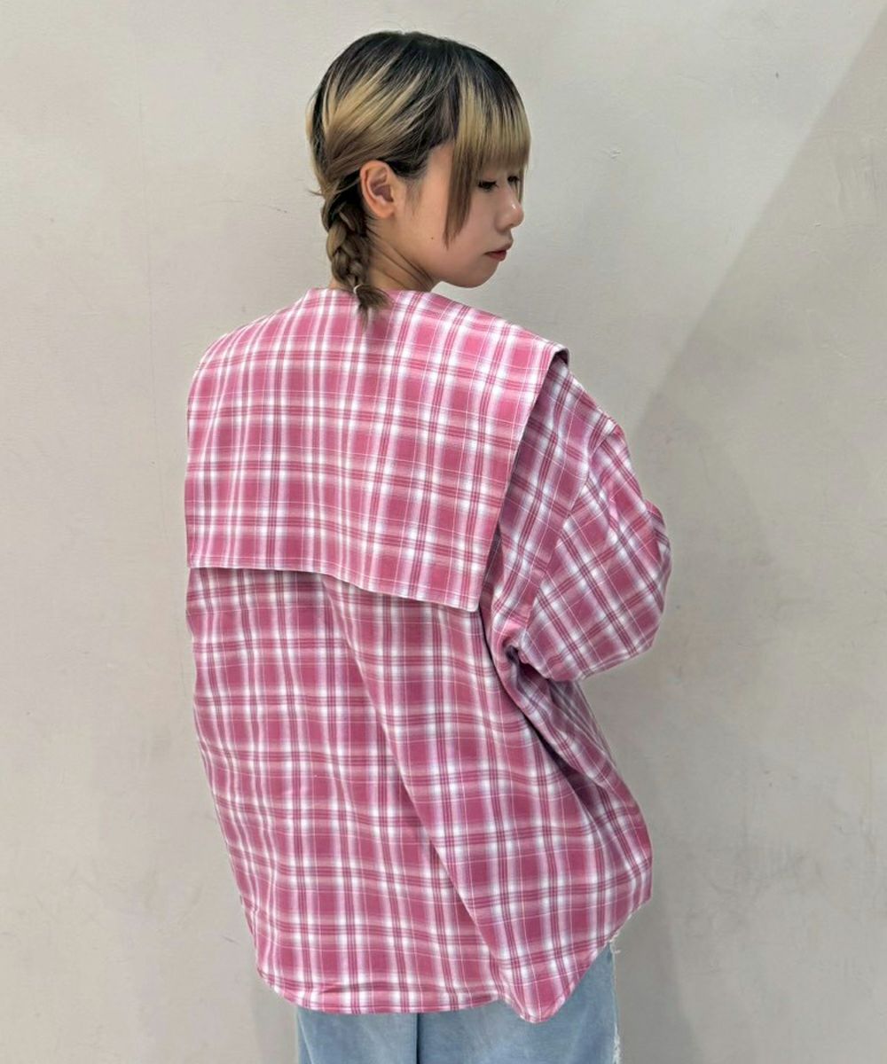 SAILOR CHECK SHIRT | Candy Stripper（キャンディ ストリッパー