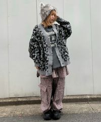 LEOPARD SKIRT PANTS | Candy Stripper（キャンディ ストリッパー
