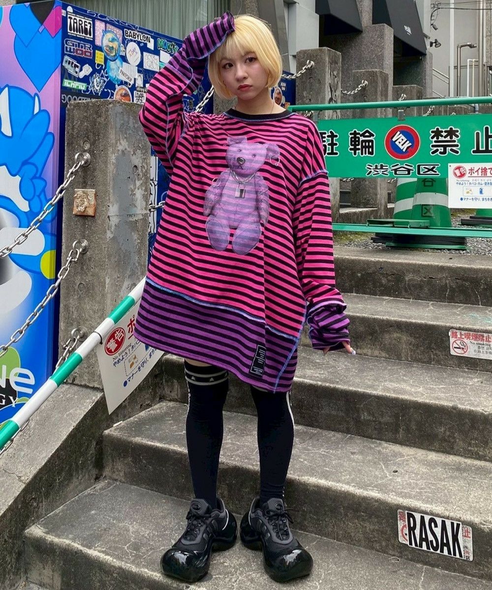 candystripper♡ロンT2枚セット TOPS |Candy Stripper(キャンディ ストリッパー