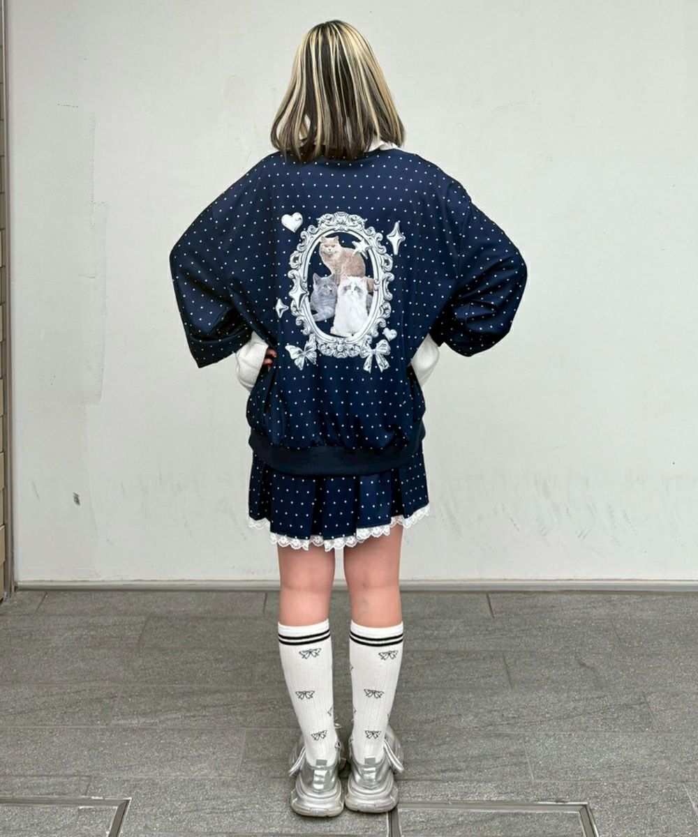 TINY DOT JERSEY BLOUSON | Candy Stripper（キャンディ ストリッパー