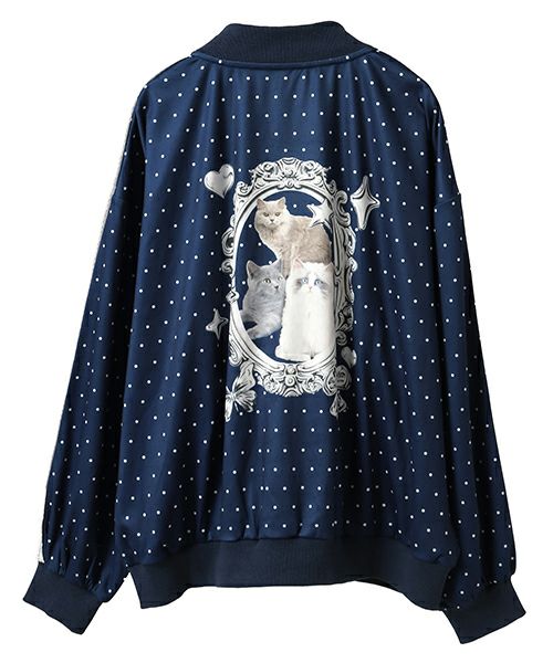 TINY DOT JERSEY BLOUSON | Candy Stripper（キャンディ ストリッパー