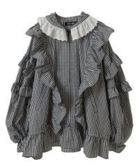 FRILL BLOUSON | Candy Stripper（キャンディ ストリッパー