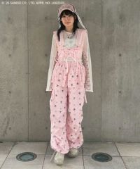 HELLO KITTY】RIBBON＆DOT WRAP PANTS | Candy Stripper（キャンディ