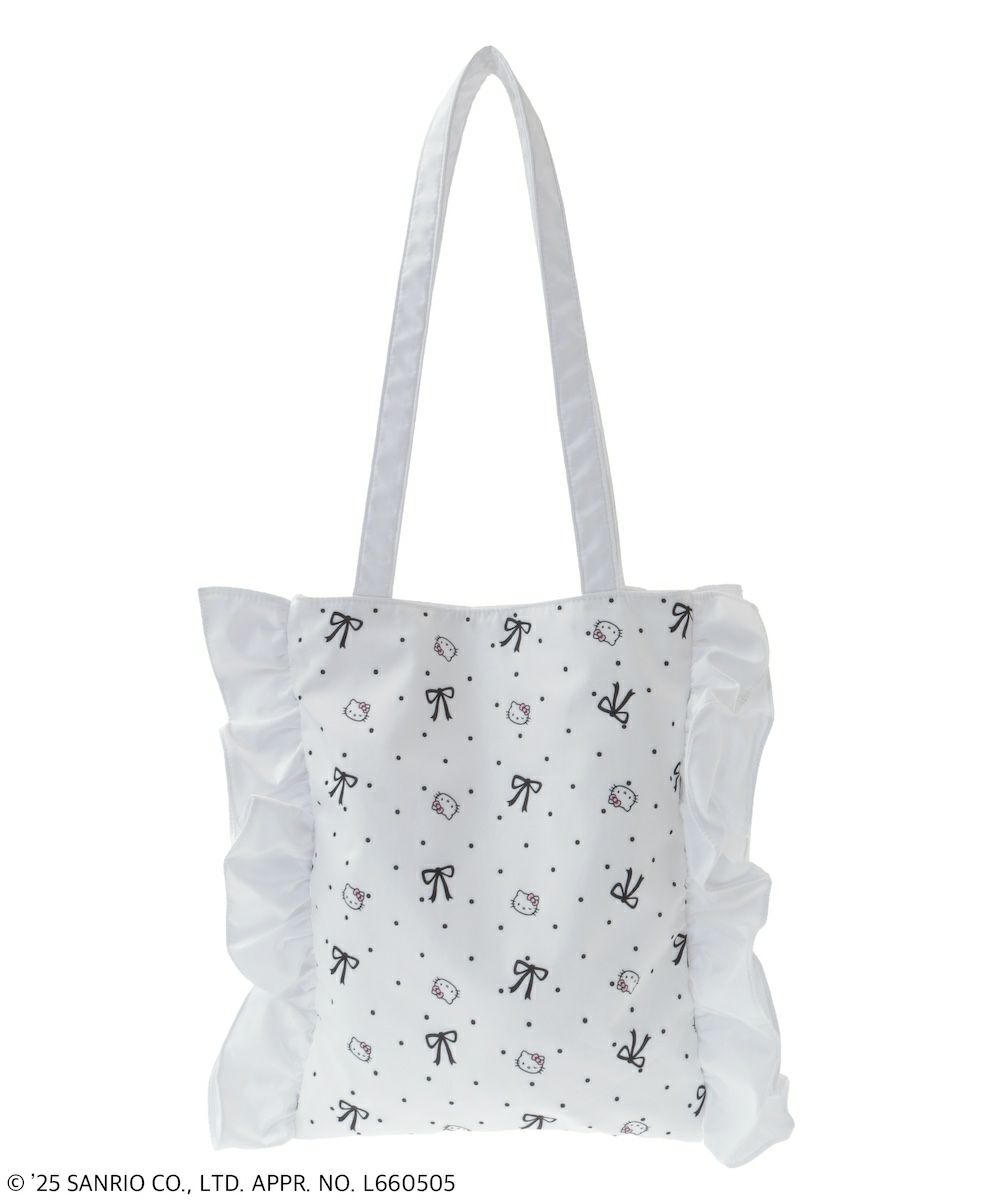 HELLO KITTY】RIBBON＆DOT TOTE BAG | Candy Stripper