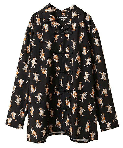 PRANK CATS CHINA SHIRT | Candy Stripper（キャンディ