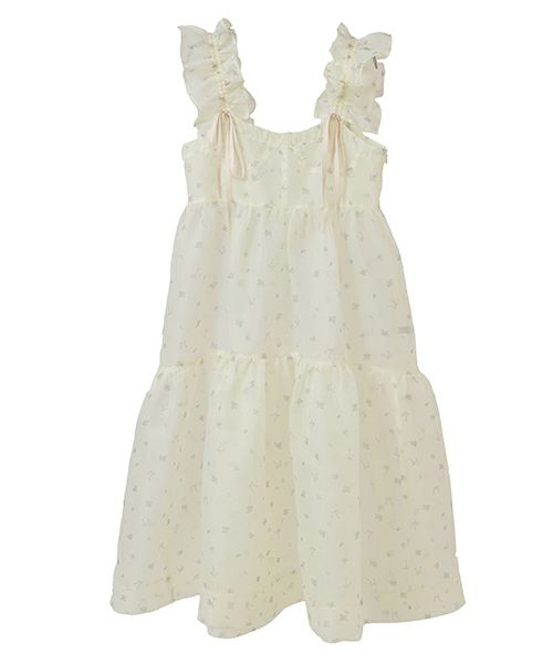 GARDEN BUSTIER DRESS | Candy Stripper（キャンディ