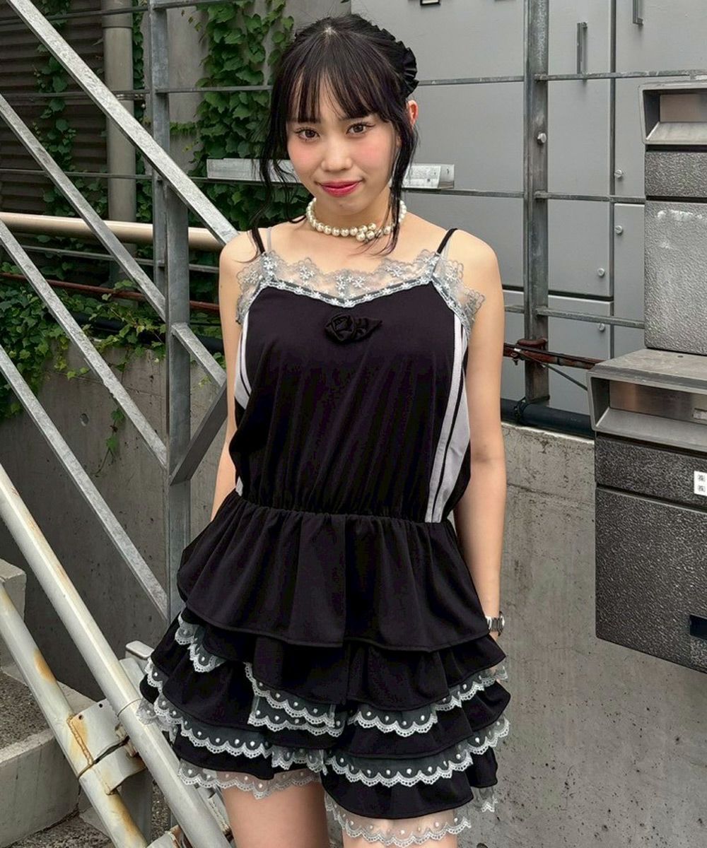 JERSEY FRILL SHORTS | Candy Stripper（キャンディ ストリッパー