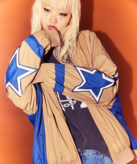 ジャケット・アウター Candy Stripper LINED JACKET PURPLE JACKET-OUTER |Candy Stripper（キャンディ ストリッパー