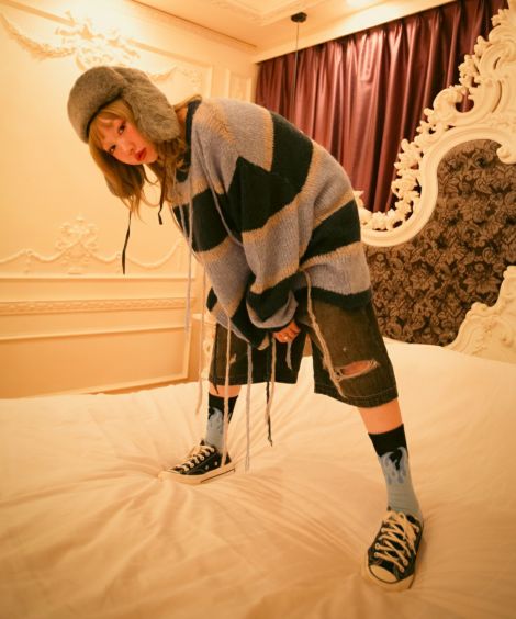 新品♥タグ付き♥Candystripper完売パンツ最安値 Candy Stripper パンツ TOKYO CANDY TRACK レディース メンズ